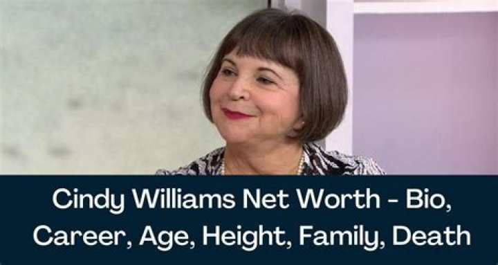 Cindy Williams Net Worth – How Much is Cindy Worth?