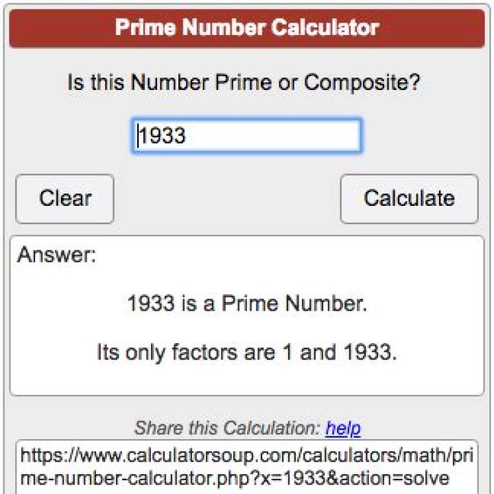 Composite Number Calculator