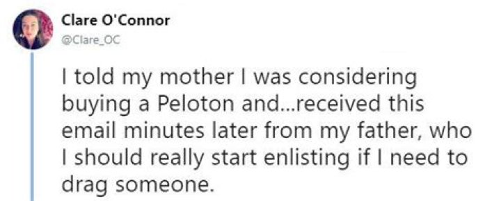 This Dad's Rant About the Peloton Bikes Is Both Hilarious and Masterfully Argued