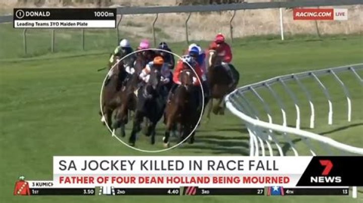 Jockey Dean Holland Death Cause And Accident Details