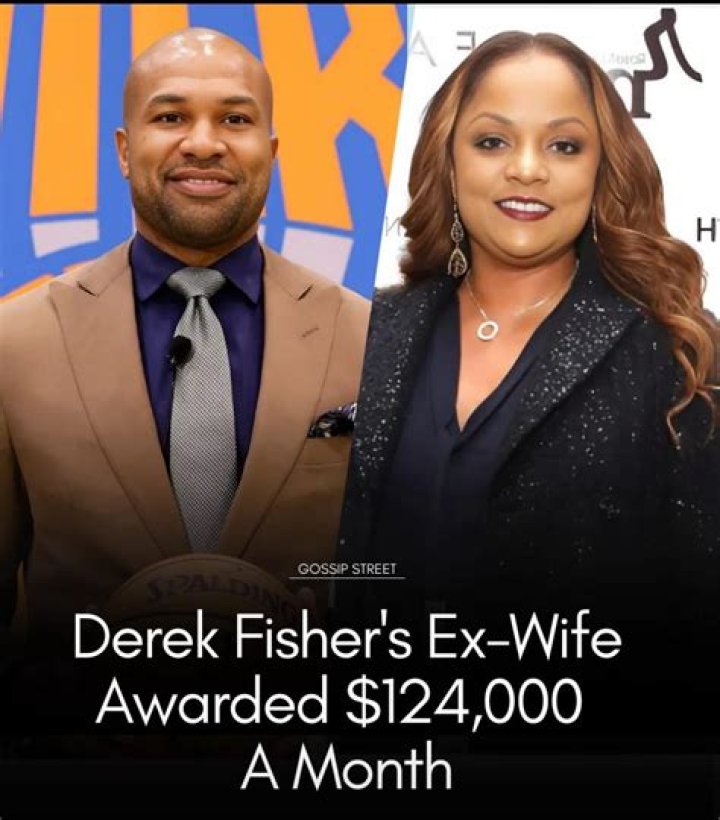 Derek Fisher’s Ex-wife Candace Fisher – Receiving $124K Monthly After Divorce