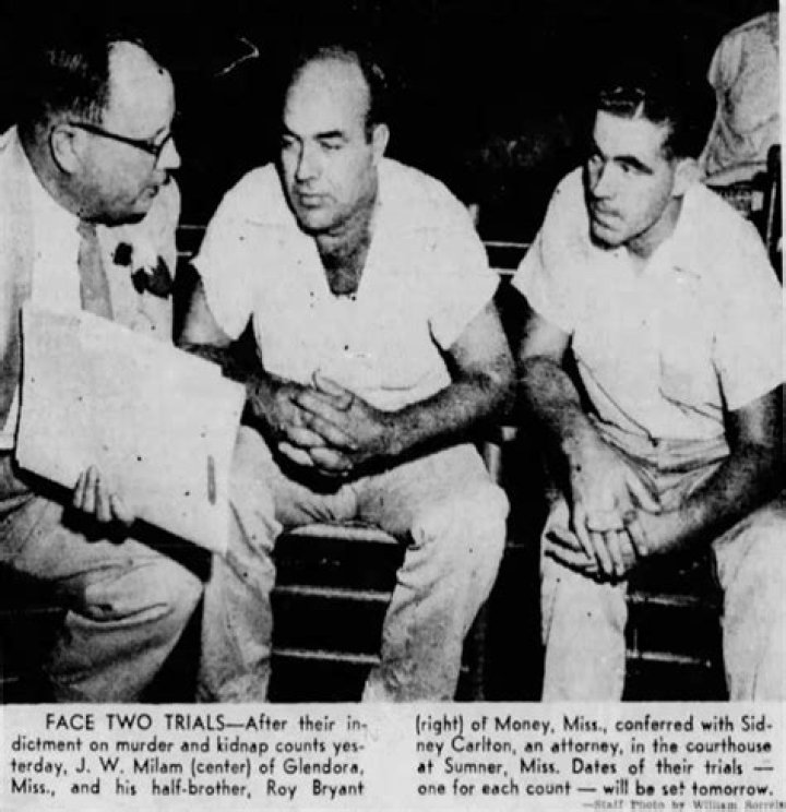 Who Are Emmett Till Killer Roy Bryant And J.W. Milam?