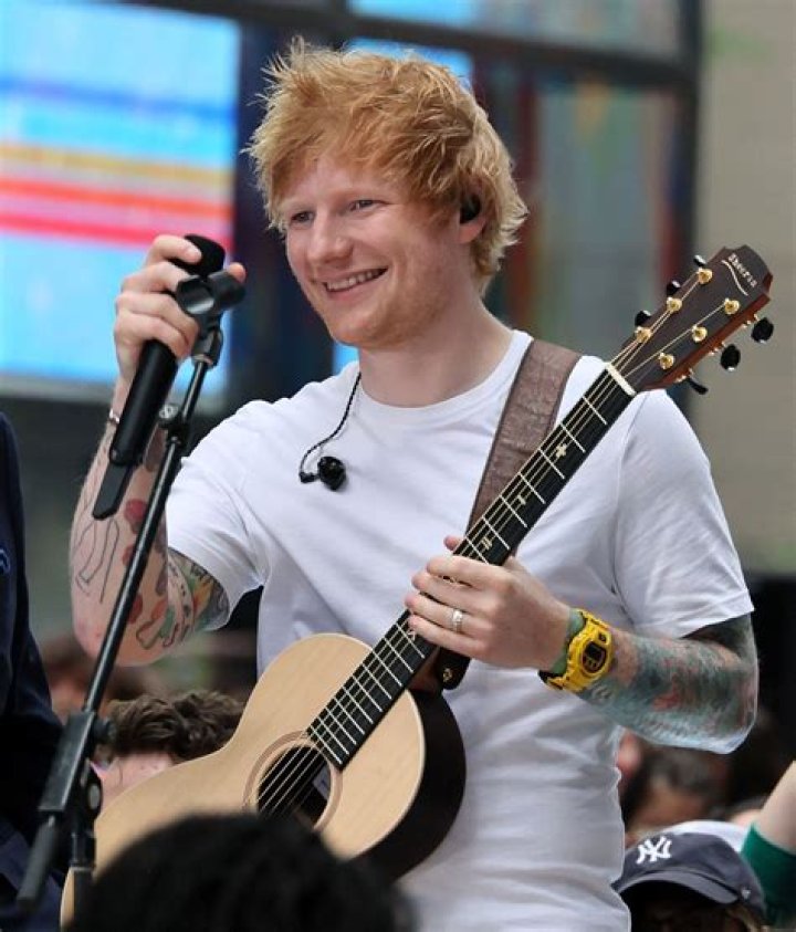 Ed Sheeran s'est marié en secret!
