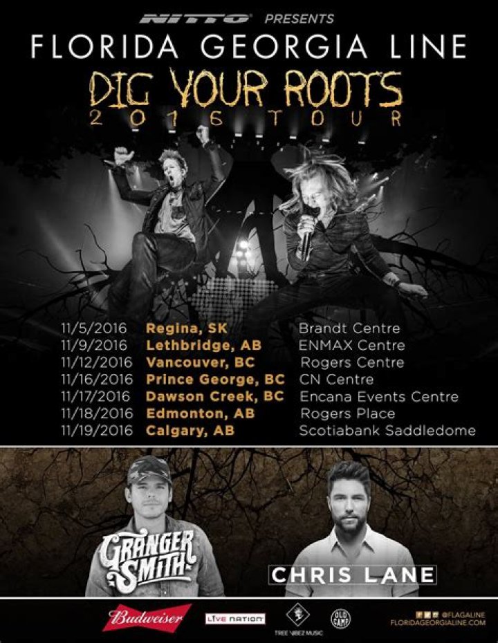 Florida Georgia Line Extends “Dig Your Roots” Tour with Dustin Lynch and Chris Lane – Celeb Secrets Country