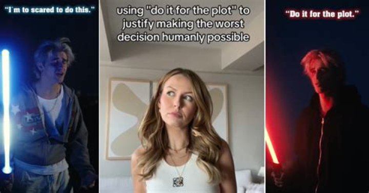 “Do It for the Plot” Is a TikTok Term Popularized by User Serena Kerrigan — What It Means
