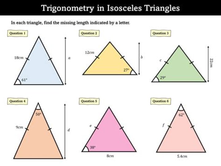 Isosceles Triangle Calculator Video