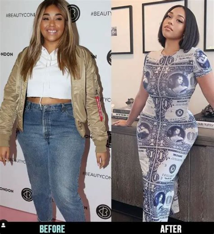 Jordyn Woods Accused of Plastic Surgery after Sharing Before and After Weight Loss Photos