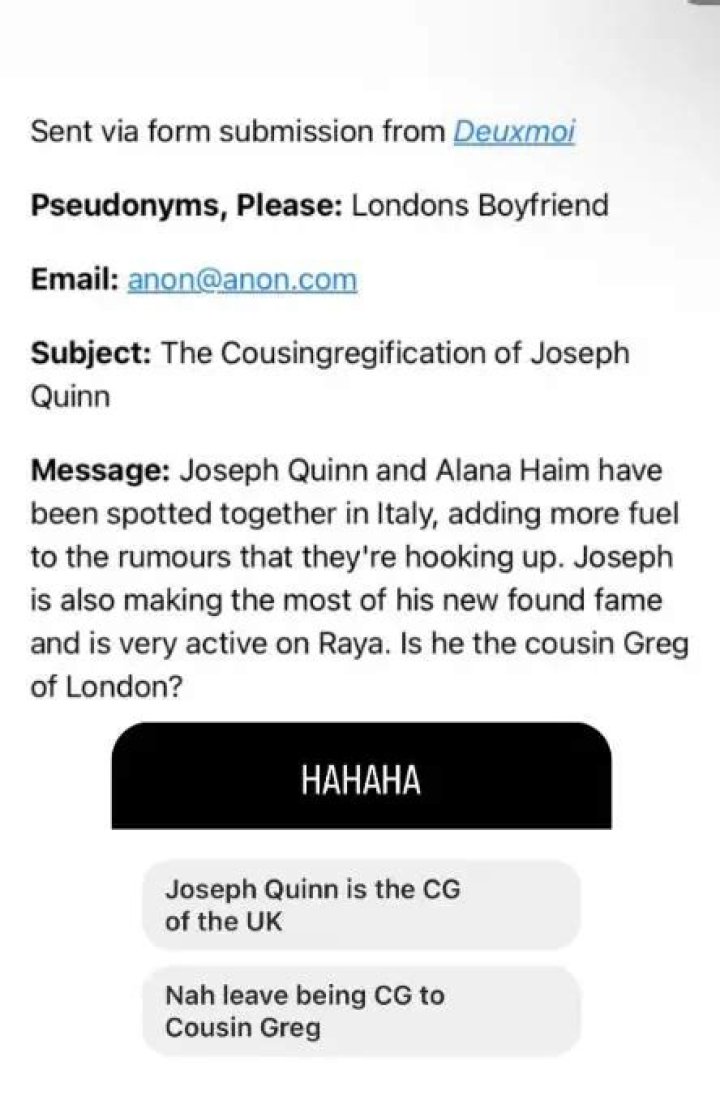 Are Joseph Quinn and Alana Haim Dating? The Internet Thinks So