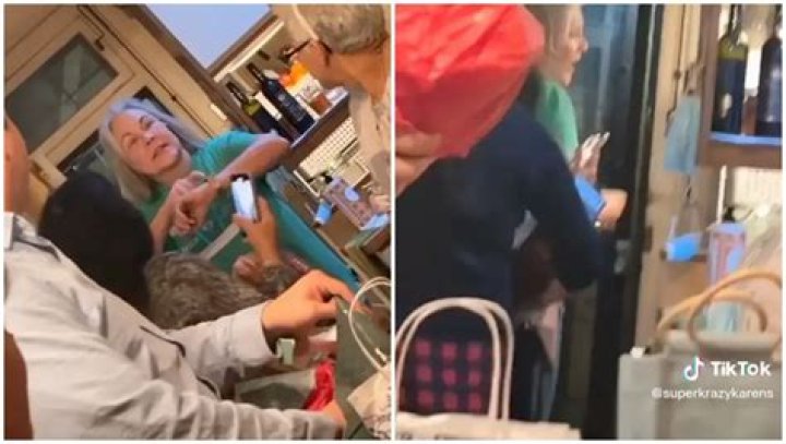 TikTok Videos Shows Woman Barging Into Neighbors' Home to Complain About Party