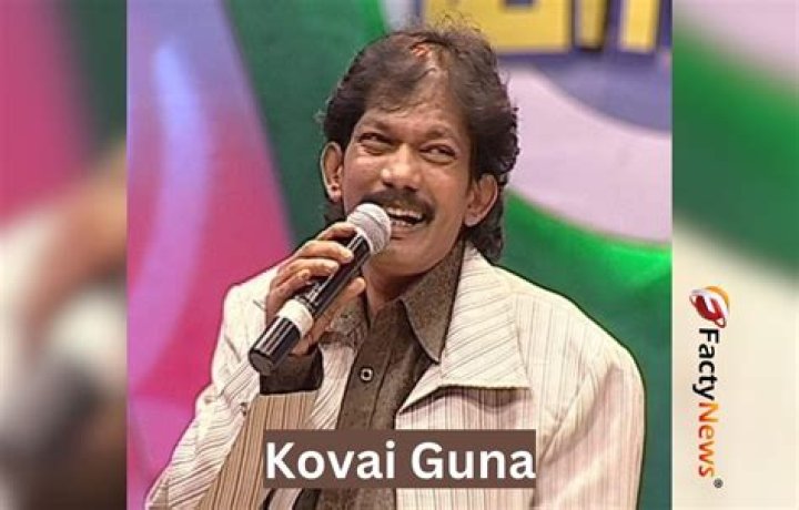 Kovai Guna Wiki, Age, Family, Wife, Death Cause, Movies, Net Worth, Facts & More