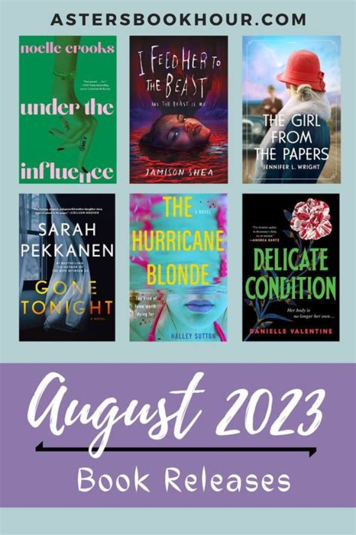Soak Up the Last of Summer With These August 2023 New Book Releases