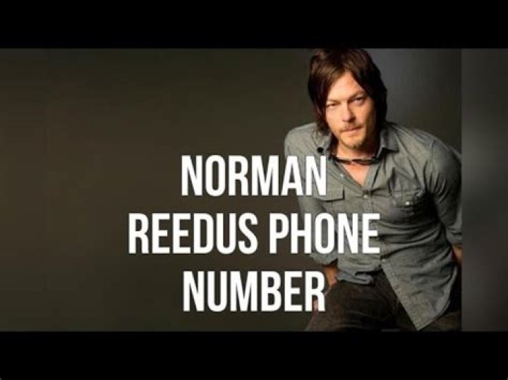 Norman Reedus Phone Number, WhatsApp Number Contact No Mobile