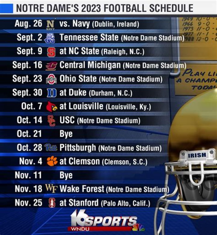 2023 Northern Illinois Football Schedule