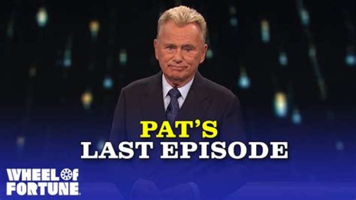 Here's When Pat Sajak's Last 'Wheel Of Fortune' Episode Airs!