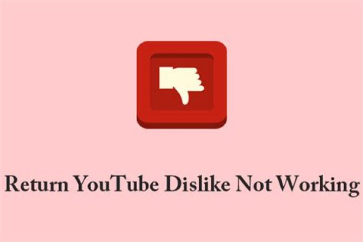 Why Is the Return YouTube Dislike Extension Not Working?