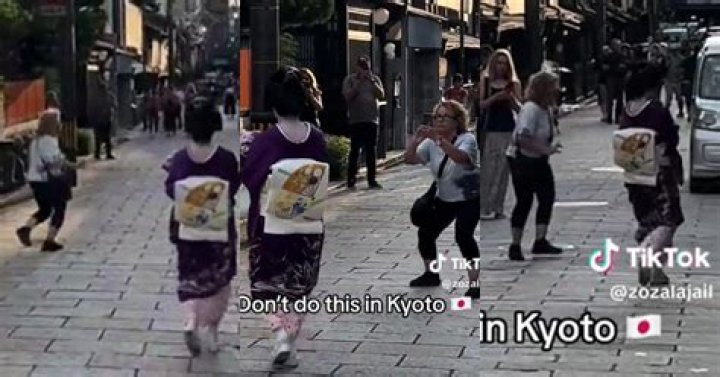 Rude Tourist Photographs Geisha, Gets Slammed Online