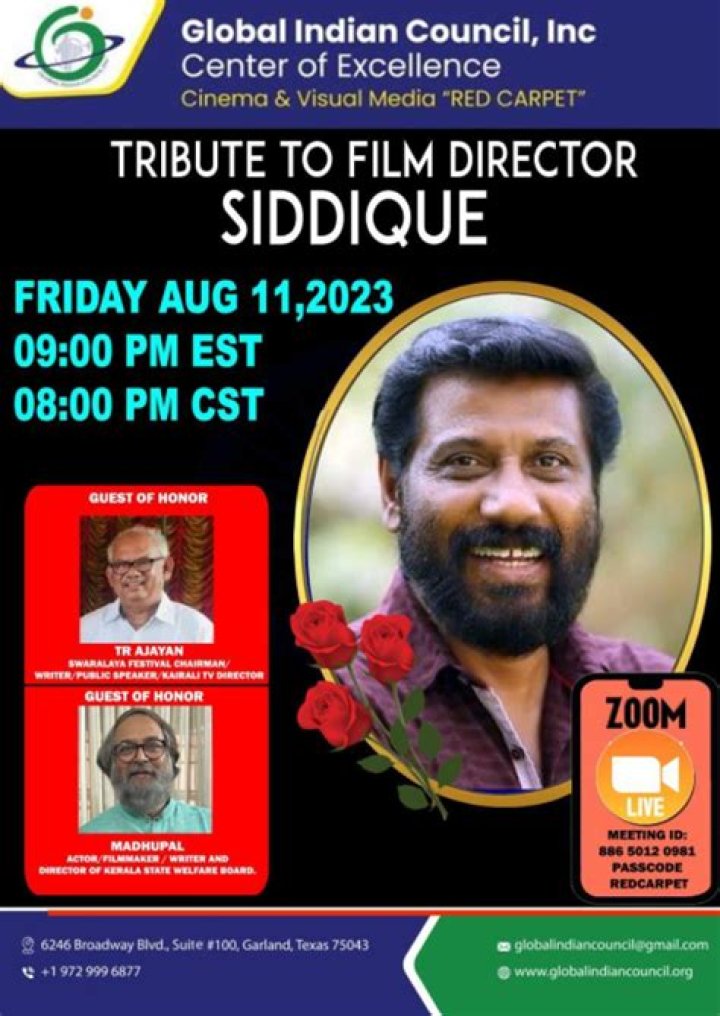 Meet Siddique Director Parents Ismail And Pathumma Haji