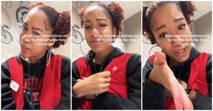 Target Employee Gets Mad When Customers Call Her by Her Name