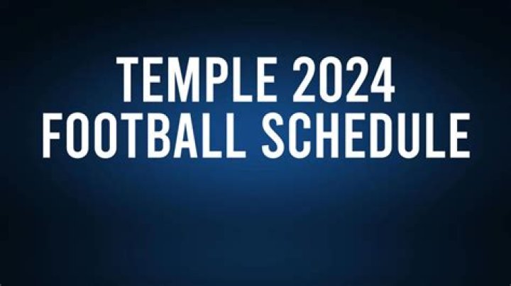 Temple 2024 Football Schedule: Full List of Owls' AAC Opponents Next Fall