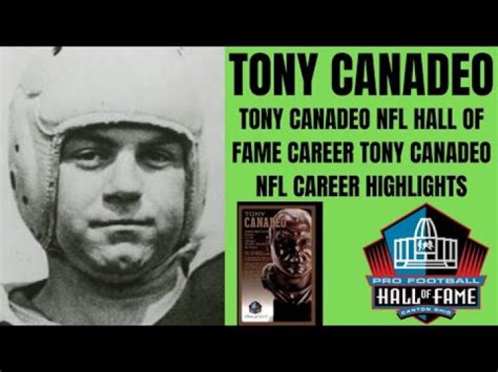 Tony Canadeo Net Worth 2024