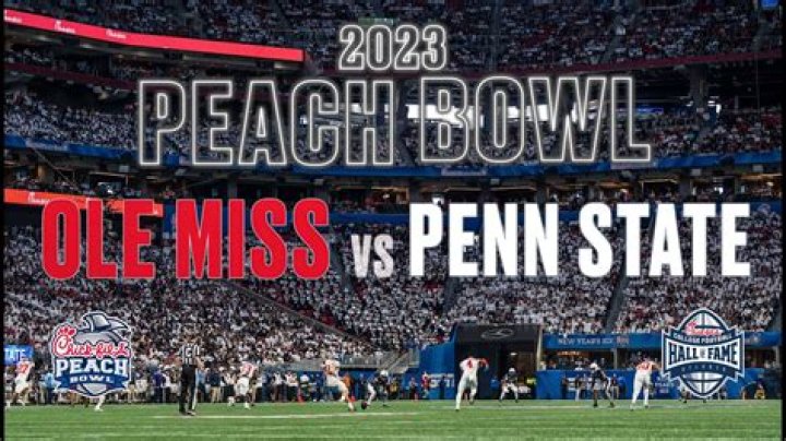 Top Ole Miss and Penn State Players Not Playing in the Peach Bowl