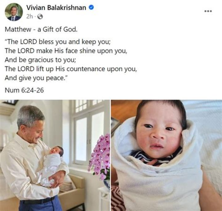 Vivian Balakrishnan Family: Wife Joy Balakrishnan, Daughter Natalie And Sons