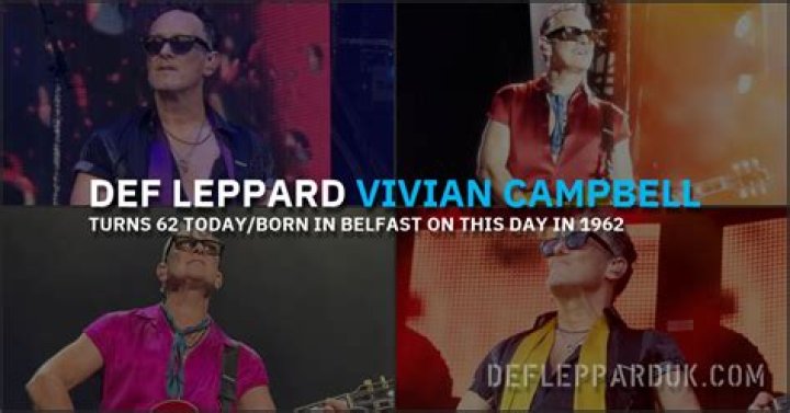 Vivian Campbell of Def Leppard Net Worth – Richest Music Artists