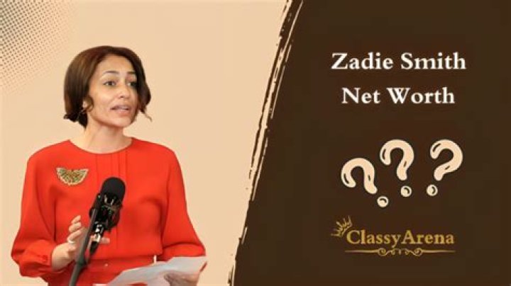 Zadie Smith Net Worth 2024